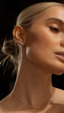 Laeta Necklace White Gold Plated -Lustre Jewelry Shop LAETA NECKLACE . ABIGAIL 878S7 3c839d34 5ace 4ccf bc42 c6c12082ed72