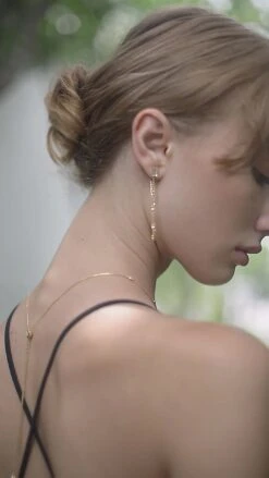 Linden Earrings 18K Gold Vermeil -Lustre Jewelry Shop LINDEN EARRINGS GOLD VERMEIL 3553522