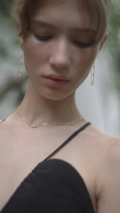 Linden Earrings 18K Gold Vermeil -Lustre Jewelry Shop LINDEN EARRINGS GOLD VERMEIL 78787