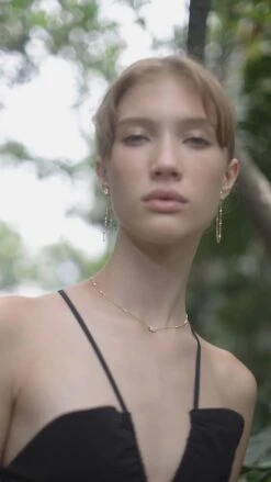 Linden Earrings 18K Gold Vermeil -Lustre Jewelry Shop LINDEN EARRINGS GOLD VERMEIL 87111