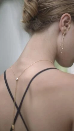 Linden Necklace 18K Gold Vermeil 28 Linden Necklace 18K Gold Vermeil -Lustre Jewelry Shop LINDEN NECKLACE GOLD VERMEIL 62621