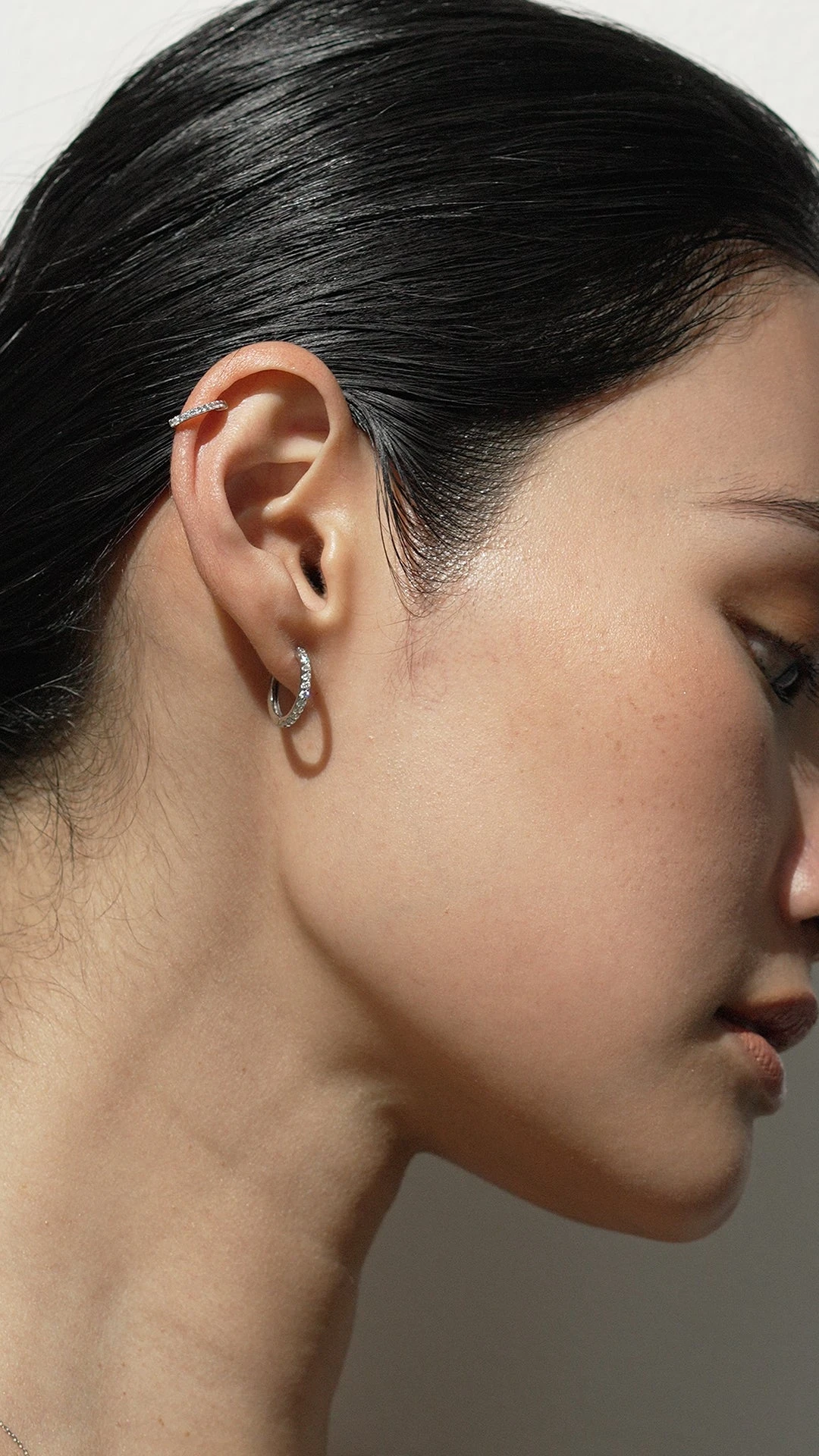 Lola Huggie White Gold Plated 15 Lola Huggie White Gold Plated - Image 13