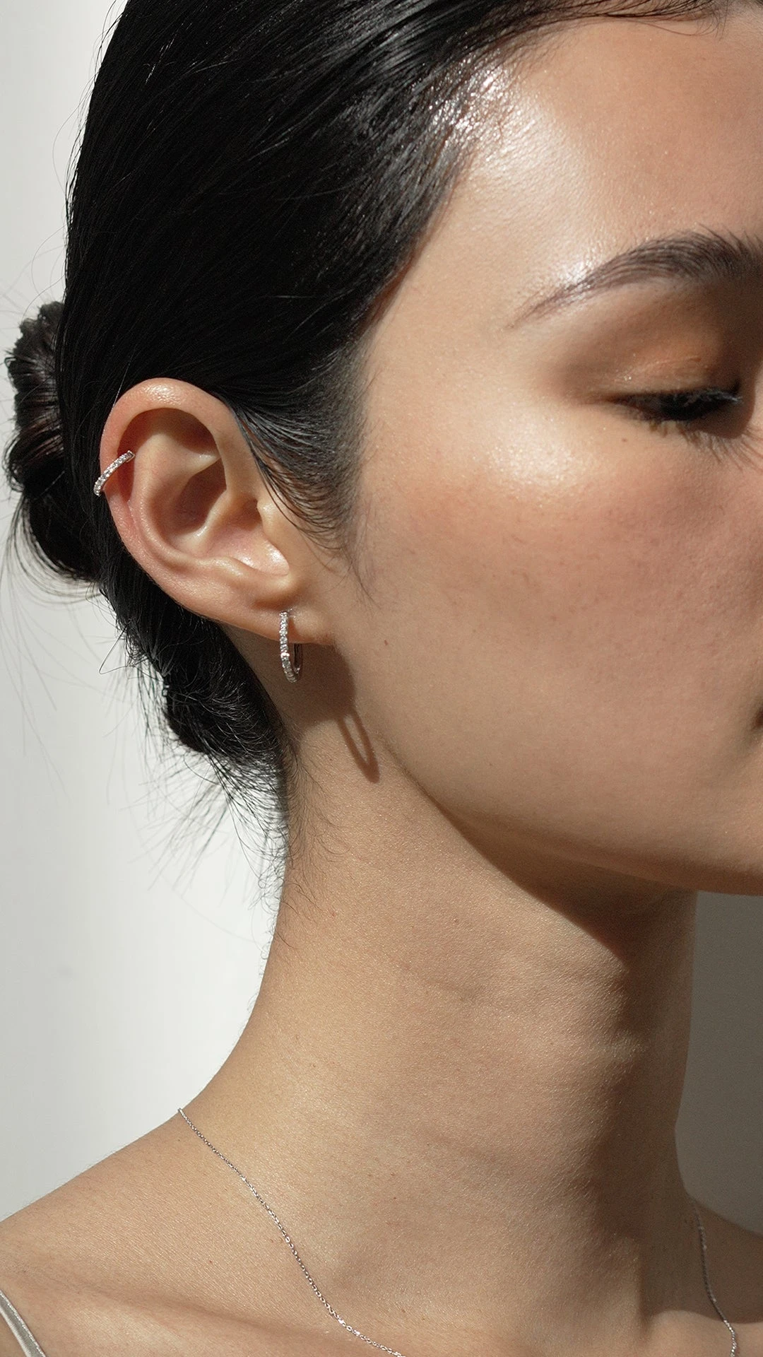 Lola Huggie White Gold Plated 16 Lola Huggie White Gold Plated - Image 14