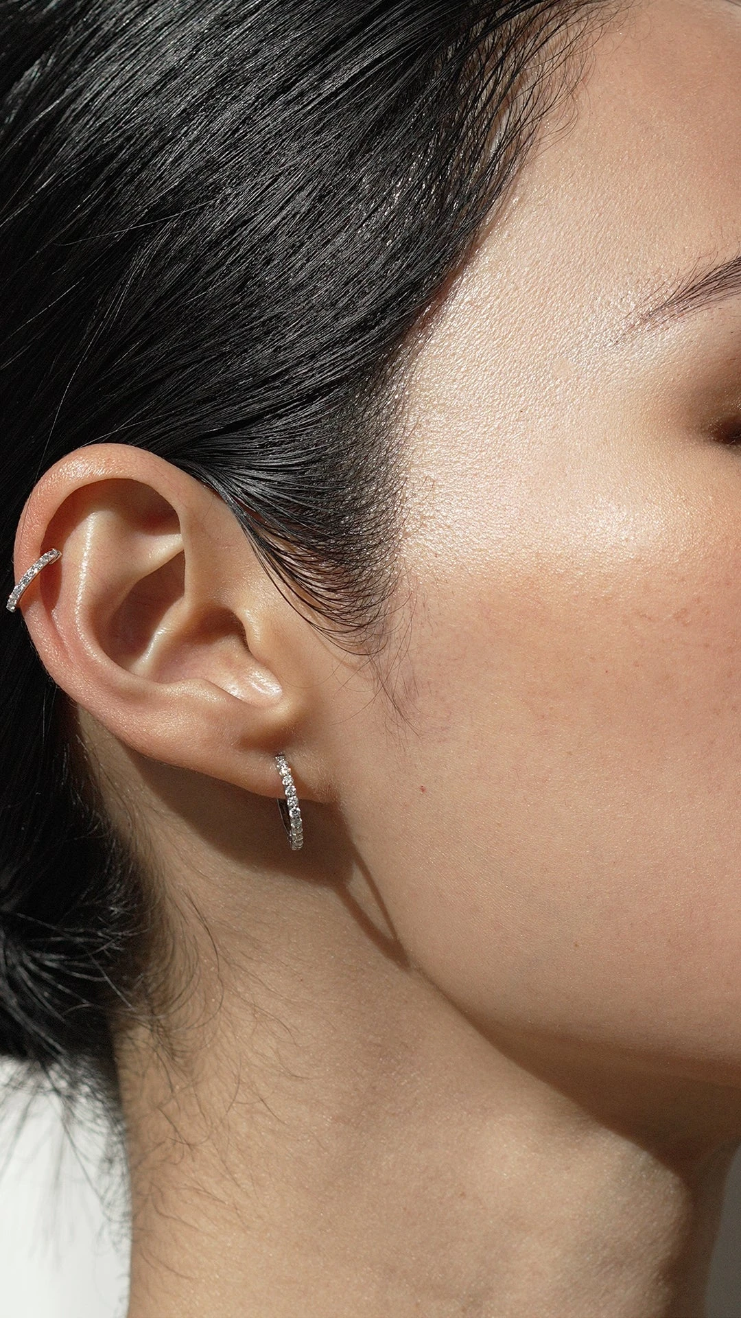 Lola Huggie White Gold Plated 19 Lola Huggie White Gold Plated - Image 17