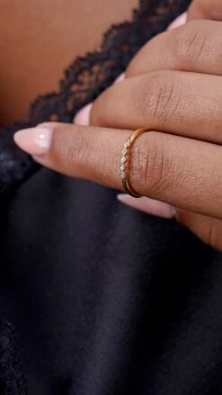 Louann Ring 18K Gold Vermeil -Lustre Jewelry Shop LOUANNE KJSU