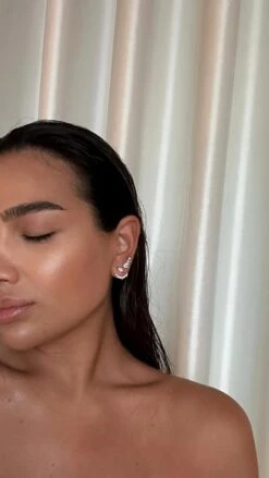 Lana Ear Jackets White Gold Plated -Lustre Jewelry Shop LanaEarJackets382822