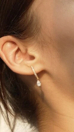 Leni Hoop 18K Gold Vermeil -Lustre Jewelry Shop Leni Hoop Gold Vermeil 38388111