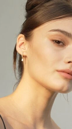 Leni Hoop 18K Gold Vermeil -Lustre Jewelry Shop Leni Hoop Gold Vermeil 73737731