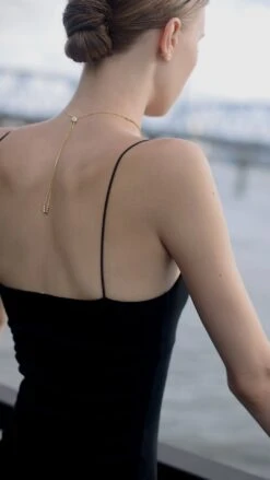 Lexi Necklace Emerald 18K Gold Vermeil -Lustre Jewelry Shop Lexi Necklace Emerald 18K Gold Vermeil IOUDSS