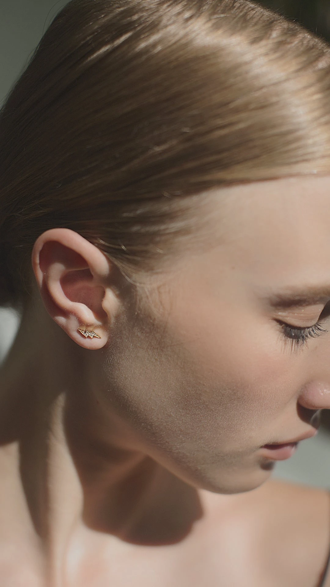 Lightning Stud 18K Gold Vermeil 10 Lightning Stud 18K Gold Vermeil - Image 8