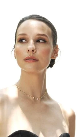 Lisbet Necklace 18K Gold Vermeil -Lustre Jewelry Shop Lisbet Necklace Gold Vermeil 9D0DKL