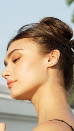 Livia Ear Climber 18K Gold Vermeil -Lustre Jewelry Shop Livia Ear Climber Gold Vermeil 84848422