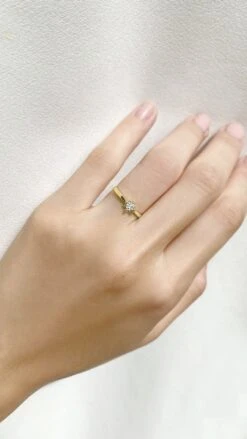 Lolita Ring 9K Yellow Gold -Lustre Jewelry Shop LolitaRing LS1YG