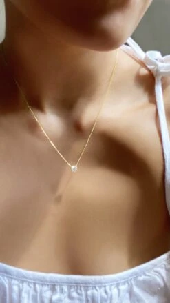 Loretta Necklace 0.52ct 18K Yellow Gold 12 Loretta Necklace 0.52ct 18K Yellow Gold -Lustre Jewelry Shop LorettaNecklace Diamond LS3YG 49c4cf80 f6c8 4c7b ae80 3de94999c9fa