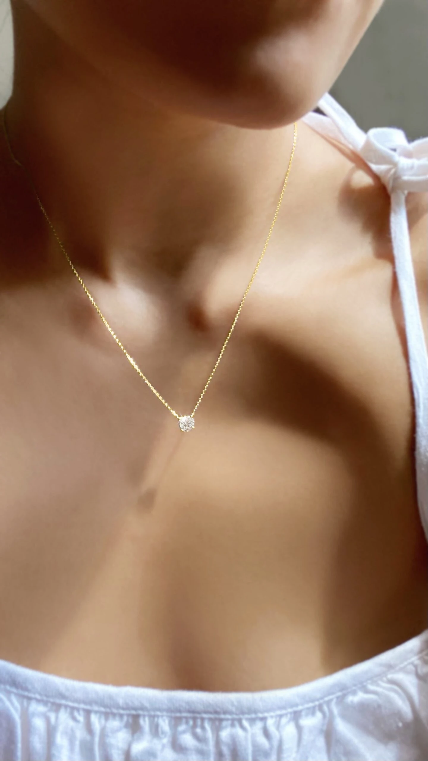 Loretta Necklace 0.52ct 18K Yellow Gold 5 Loretta Necklace 0.52ct 18K Yellow Gold - Image 3