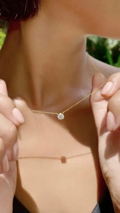 Loretta Necklace 0.52ct 18K Yellow Gold