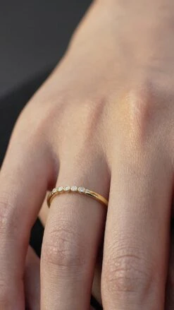 Louann Ring 18K Gold Vermeil -Lustre Jewelry Shop Louann Ring Yellow Gold Vermeil 664642