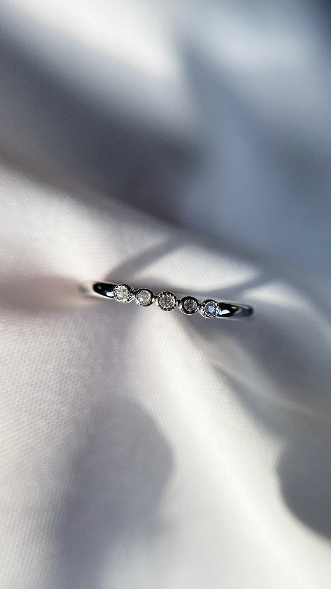 Louann Ring White Gold Plated 7 Louann Ring White Gold Plated - Image 5