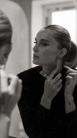 Maia Drop Earrings Gold Vermeil -Lustre Jewelry Shop MAIA 338383