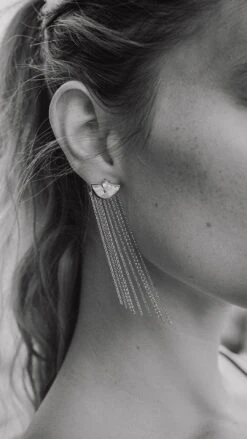 Maia Drop Earrings Gold Vermeil -Lustre Jewelry Shop MAIA 3939322