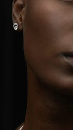 Fawn Martini Studs 9K White Gold -Lustre Jewelry Shop MARTINI 8SJAA2