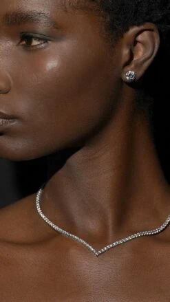 Fawn Martini Studs 9K White Gold -Lustre Jewelry Shop MARTINI KSSK8A