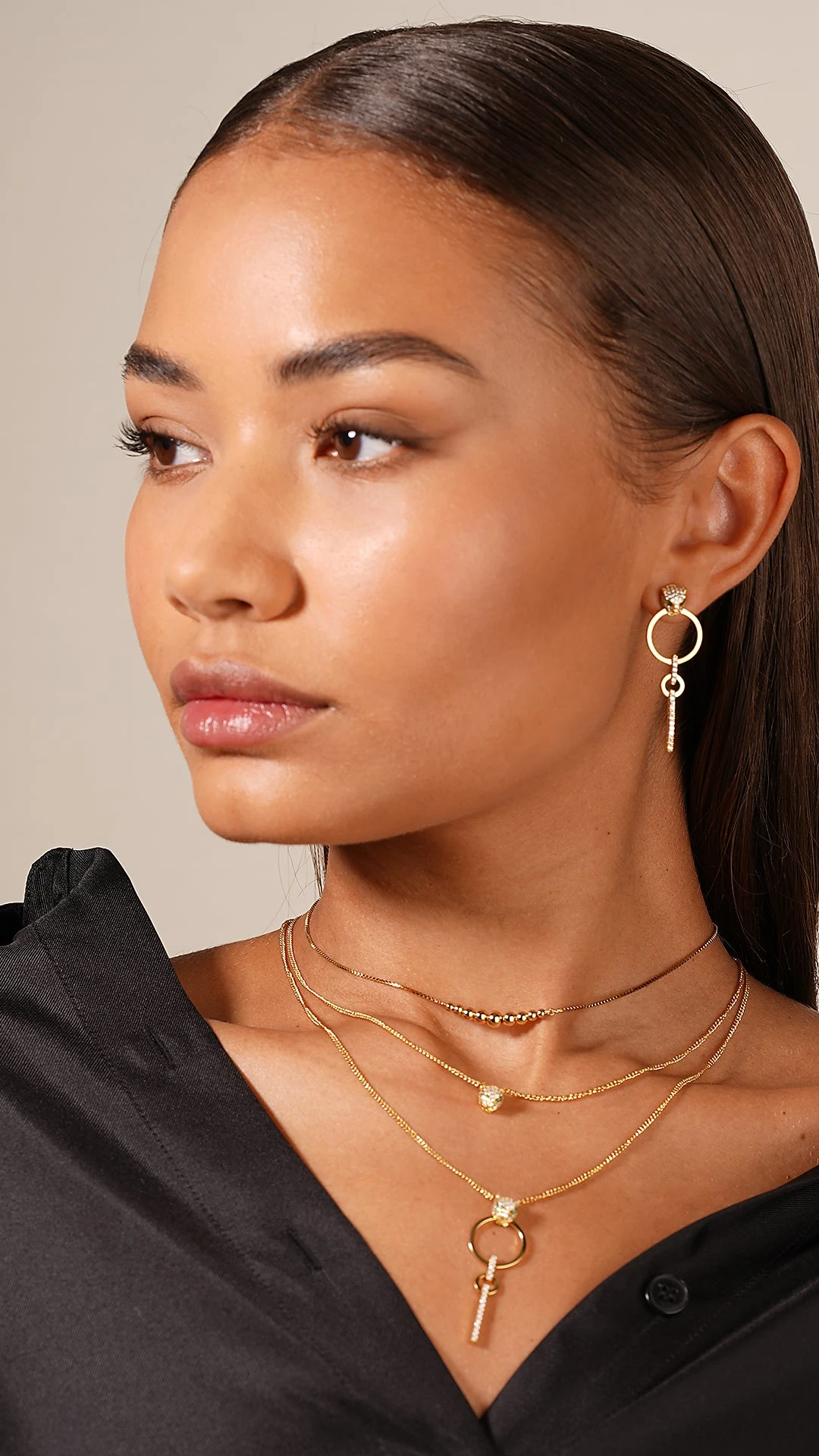 Maumau Pendant Necklace 18K Gold Vermeil 9 Maumau Pendant Necklace 18K Gold Vermeil - Image 7