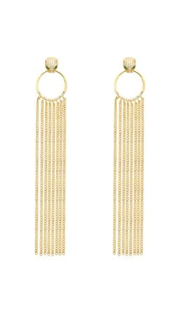 Maumau Chandelier Earrings 18K Gold Vermeil -Lustre Jewelry Shop MAUMAU CHANDELIER EARRINGS 8S8S8KK