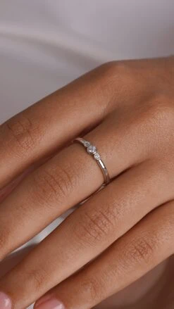 Meadow Ring White Gold Plated -Lustre Jewelry Shop MEADOW RING WHITE GOLD PLATED 89USSA