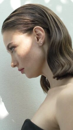 Miki Hoop 9K Yellow Gold -Lustre Jewelry Shop MIKI HOOP 9K YELLOW GOLD 333