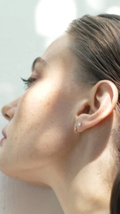 Miki Hoop 9K Yellow Gold -Lustre Jewelry Shop MIKI HOOP 9K YELLOW GOLD 393883