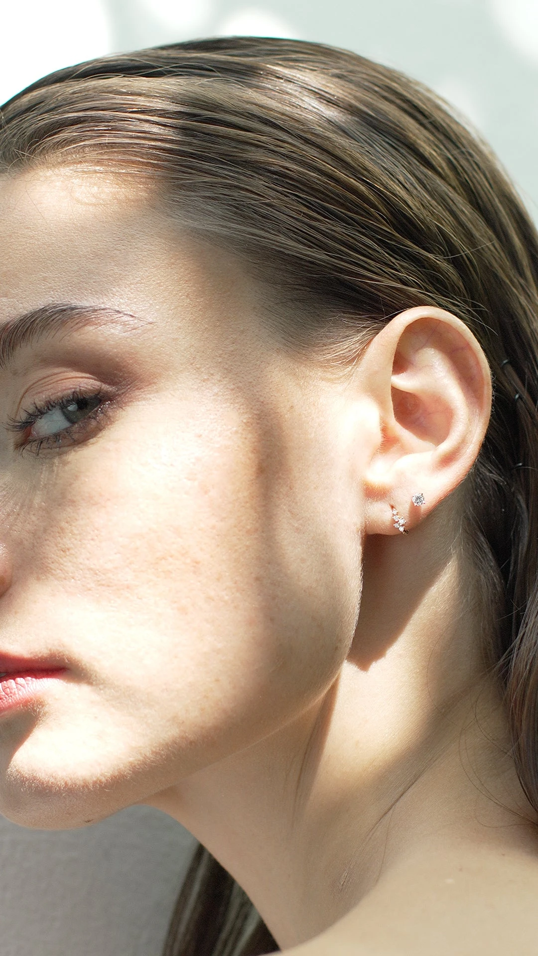 Irene Mini Single Stud 9K Yellow Gold 14 Irene Mini Single Stud 9K Yellow Gold - Image 12