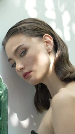 Miki Hoop 9K Yellow Gold -Lustre Jewelry Shop MIKI HOOP 9K YELLOW GOLD 6464