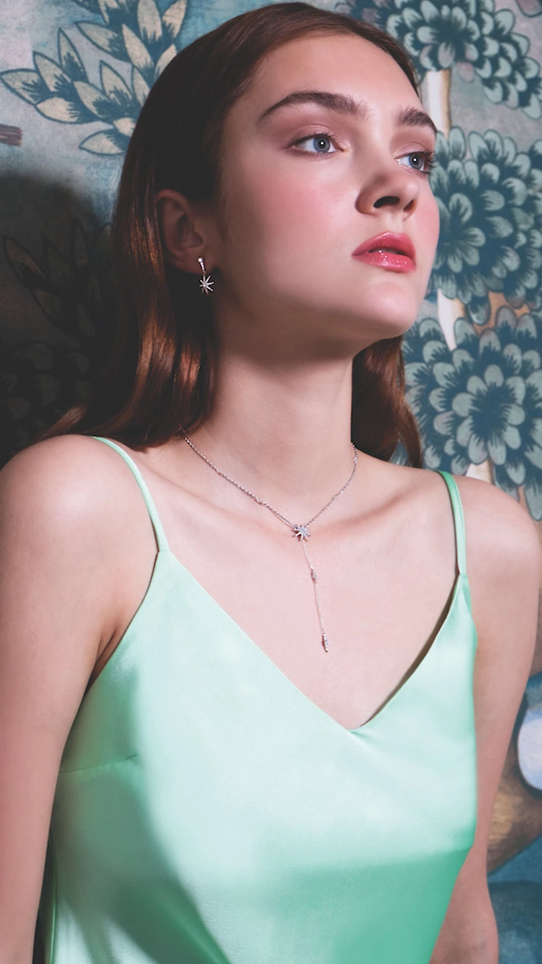 Mimosa Necklace White Gold Plated 15 Mimosa Necklace White Gold Plated - Image 13