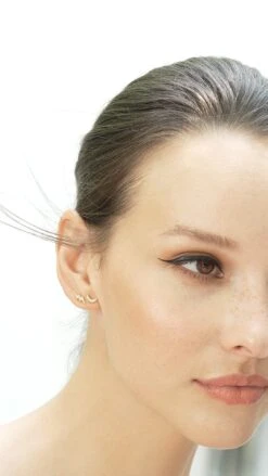 Lightning Stud 18K Gold Vermeil 19 Lightning Stud 18K Gold Vermeil -Lustre Jewelry Shop MOON LIGHTNING STUDS 7878732221