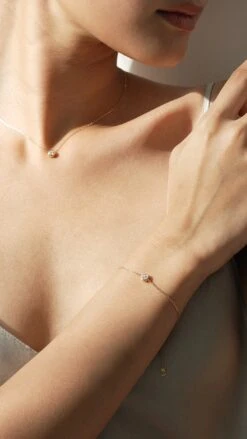 Maisie Bracelet 9K Yellow Gold 16 Maisie Bracelet 9K Yellow Gold -Lustre Jewelry Shop Maisie 9K Yellow Gold DJS88