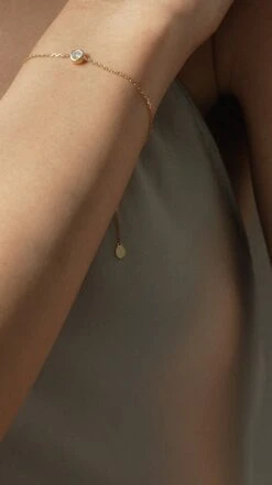 Maisie Bracelet 9K Yellow Gold 15 Maisie Bracelet 9K Yellow Gold -Lustre Jewelry Shop Maisie 9K Yellow Gold DKJD98