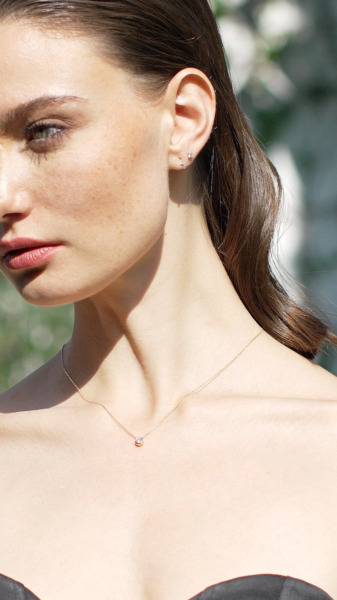 Maisie Necklace 0.20ct 18K Yellow Gold 4 Maisie Necklace 0.20ct 18K Yellow Gold - Image 2