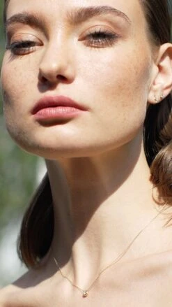 Maisie Necklace 0.20ct 18K Yellow Gold 17 Maisie Necklace 0.20ct 18K Yellow Gold -Lustre Jewelry Shop Maisie Necklace 0.20ct 18K Yellow Gold 838383