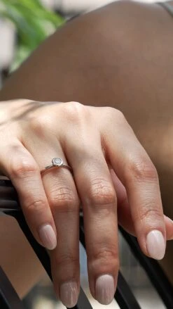 Maisie Ring 9K White Gold -Lustre Jewelry Shop Maisie Ring 9K White Gold dyd63