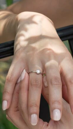 Maisie Ring 9K White Gold -Lustre Jewelry Shop Maisie Ring 9K White Gold jdkjk3