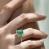 Mallory Ring 3.00ct Emerald 18K Yellow Gold -Lustre Jewelry Shop Mallory Ring 8d8daaa