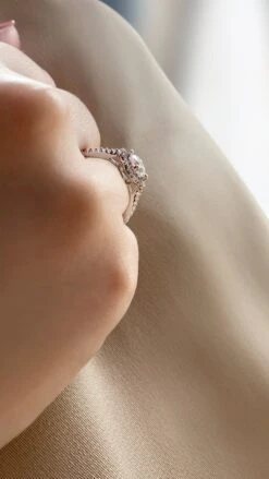 Maryann Ring 18K Yellow Gold -Lustre Jewelry Shop MaryannRingWGSide1080 07b34a3f 6009 448f 8e75 613f918e60a1