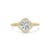 Maryann Ring 18K Yellow Gold -Lustre Jewelry Shop MaryannRingYG Front