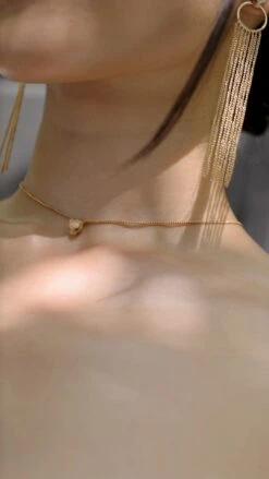 Maumau Chandelier Earrings 18K Gold Vermeil -Lustre Jewelry Shop Maumau Chandelier Earrings Gold Vermeil 9988