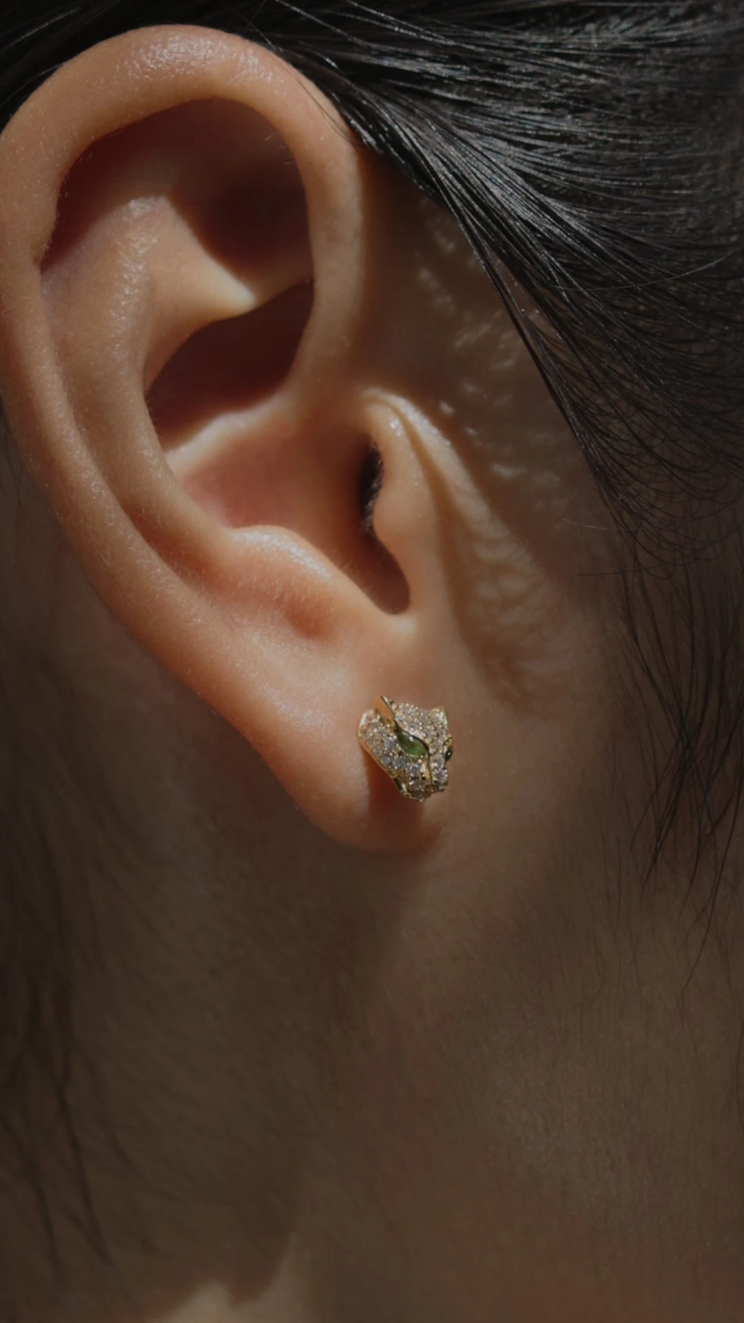 Maumau Stud Earrings 18K Gold Vermeil 7 Maumau Stud Earrings 18K Gold Vermeil - Image 5