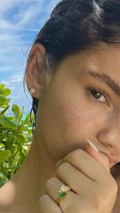 Maumau Ring 18K Gold Vermeil -Lustre Jewelry Shop Maumau Stud Earrings Gold Vermeil d99ds 94fe6587 b61a 4d79 ad32 6a38aca5e923