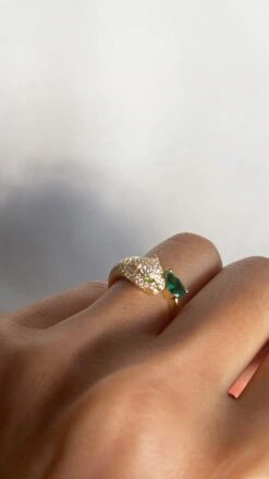 Maumau Ring 18K Gold Vermeil -Lustre Jewelry Shop MaumauRing 4