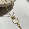 Maumau Drop Necklace 18K Gold Vermeil -Lustre Jewelry Shop Maumaudropnecklace 2