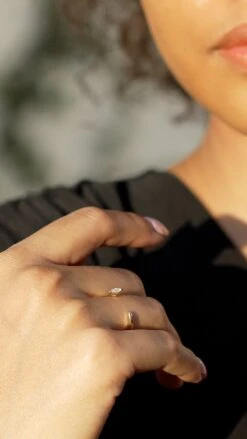 Mia Ring 9K Yellow Gold -Lustre Jewelry Shop Mia Ring Yellow Gold 2121